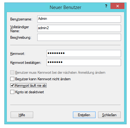 Windows: Administratoren Benutzer hinzufügen