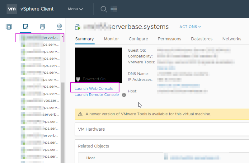 VMWare vSphere Client installieren / starten (Serververwaltung)