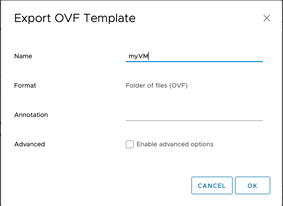 VMs als OVA/OVF in VDC importieren